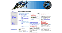 Desktop Screenshot of iceracingnsw.org.au